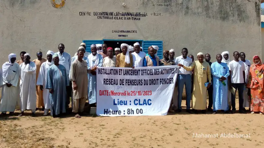 Tchad : le Réseau des défenseurs du droit foncier installé dans le département de Bahr-Azoum