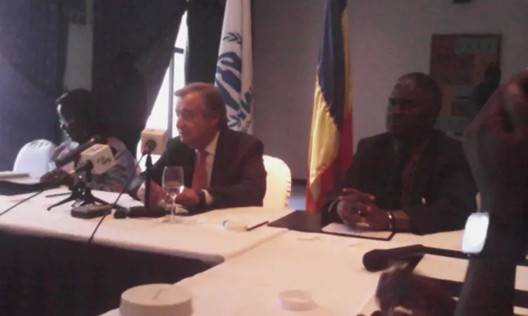 Tchad : Le haut commissaire des Nations Unies pour les refugiés, M. Guterre en visite de travail