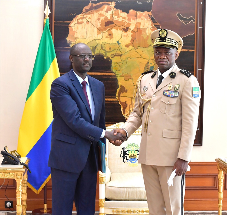 Gabon : le gouverneur de la BEAC reçu par le général Oligui Nguéma