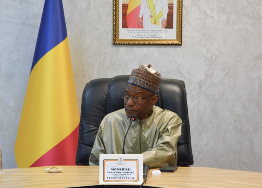 Le premier ministre et chef du gouvernement d’Union nationale, Saleh Kebzabo. © Primature Le premier ministre et chef du gouvernement d’Union nationale, Saleh Kebzabo. © Primature