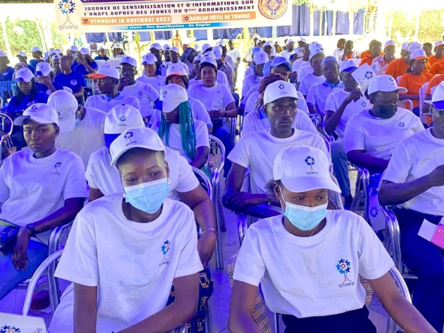 Tchad: l’ONAPE mobilise les jeunes du 9ème arrondissement de Ndjamena pour l’emploi Tchad: l’ONAPE mobilise les jeunes du 9ème arrondissement de Ndjamena pour l’emploi