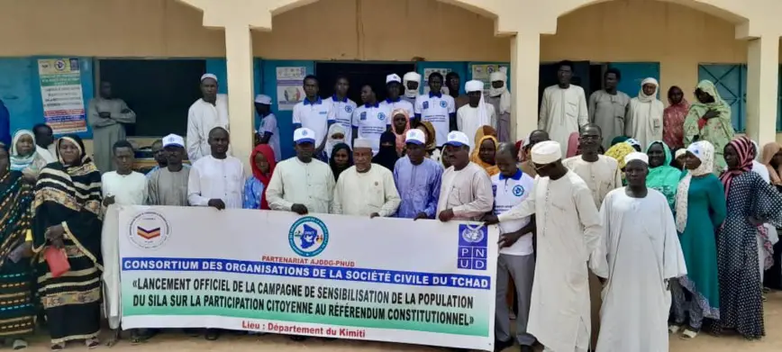 Tchad : campagne de sensibilisation pour le référendum constitutionnel à Goz-Beida