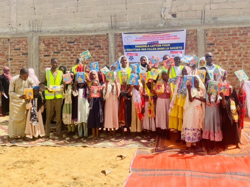 Tchad : l’UJCEFFS débute sa campagne de soutien scolaire pour les filles orphelines et vulnérables Tchad : l’UJCEFFS débute sa campagne de soutien scolaire pour les filles orphelines et vulnérables