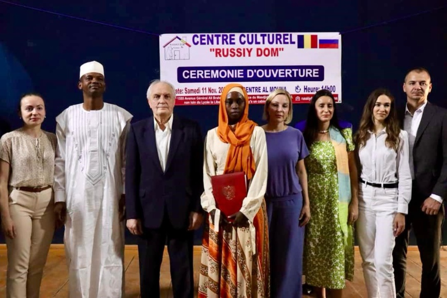 "Russkiy Dom", le tout premier centre culturel russe au Tchad "Russkiy Dom", le tout premier centre culturel russe au Tchad