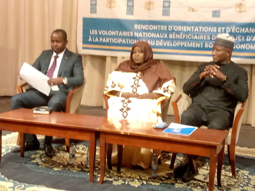 Tchad : l'ANVOLT et le PNUD rencontrent les volontaires nationaux quatre mois après leur mise en place