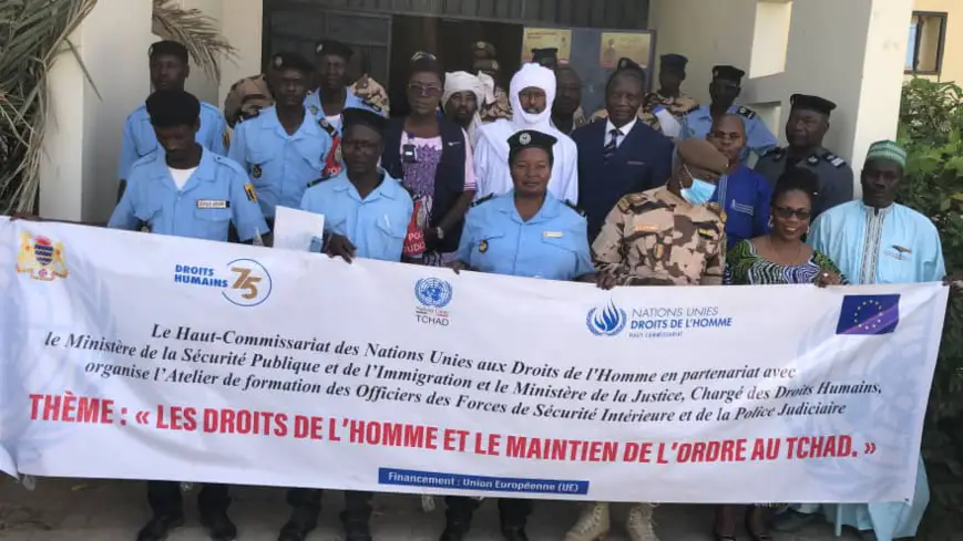 Tchad : les FSI du Ouaddaï formées sur les notions des droits de l'Homme à Abéché