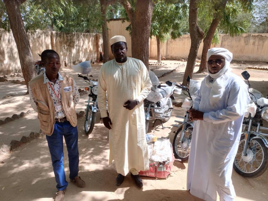 Batha : la GIZ-PROFISEM remet des motocyclettes aux techniciens de l'ANADER et à la DPVC Batha : la GIZ-PROFISEM remet des motocyclettes aux techniciens de l'ANADER et à la DPVC