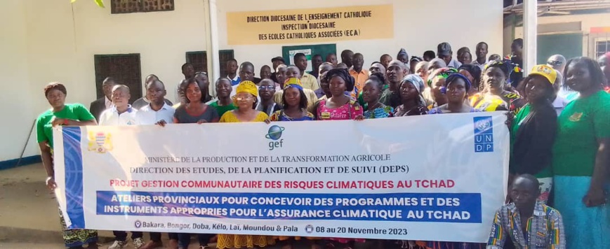 Tchad : vers une agriculture résiliente avec des solutions d'assurance climatique pour le Logone Oriental Tchad : vers une agriculture résiliente avec des solutions d'assurance climatique pour le Logone Oriental