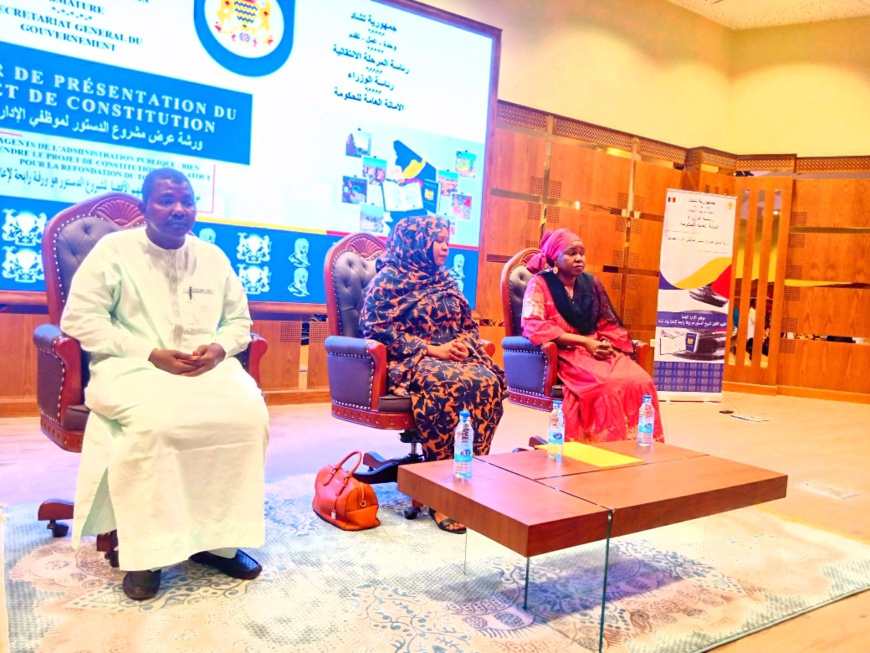 Tchad : les agents de l'administration publique outillés sur le projet de Constitution Tchad : les agents de l'administration publique outillés sur le projet de Constitution