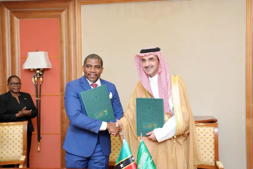 Caraïbes : le Fonds saoudien pour le développement signe deux mémorandums d'entente