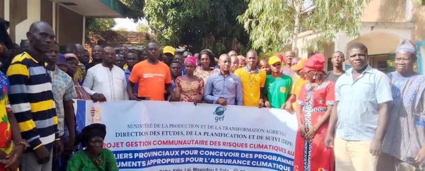 Tchad : les Comités de veille du Logone Occidental formés sur l'assurance indicielle Tchad : les Comités de veille du Logone Occidental formés sur l'assurance indicielle