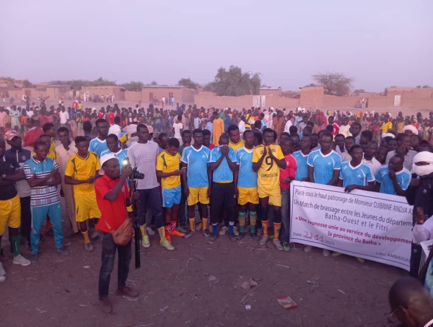 Tchad : le Batha favorise l'unité et le développement à travers un match de football Tchad : le Batha favorise l'unité et le développement à travers un match de football