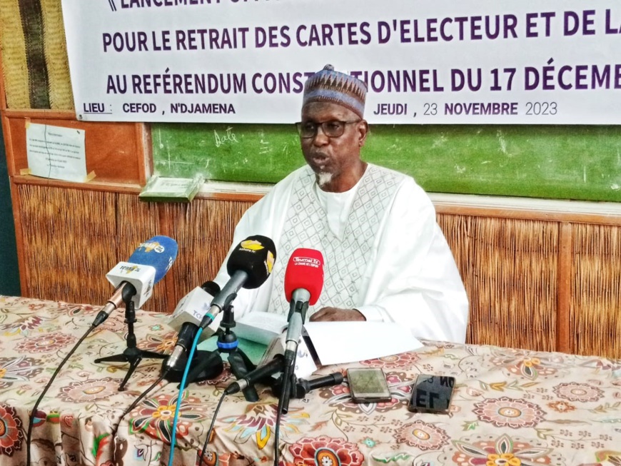 Tchad : RALISCOSAT lance une campagne de sensibilisation pour le retrait des cartes d'électeurs et de participation massive aux consultations électorales. Tchad : RALISCOSAT lance une campagne de sensibilisation pour le retrait des cartes d'électeurs et de participation massive aux consultations électorales.