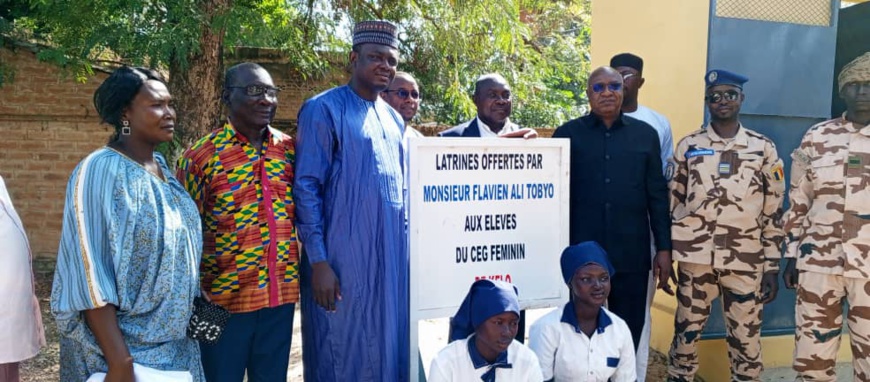 Tchad : le CEG féminin de Kelo bénéficie de latrines