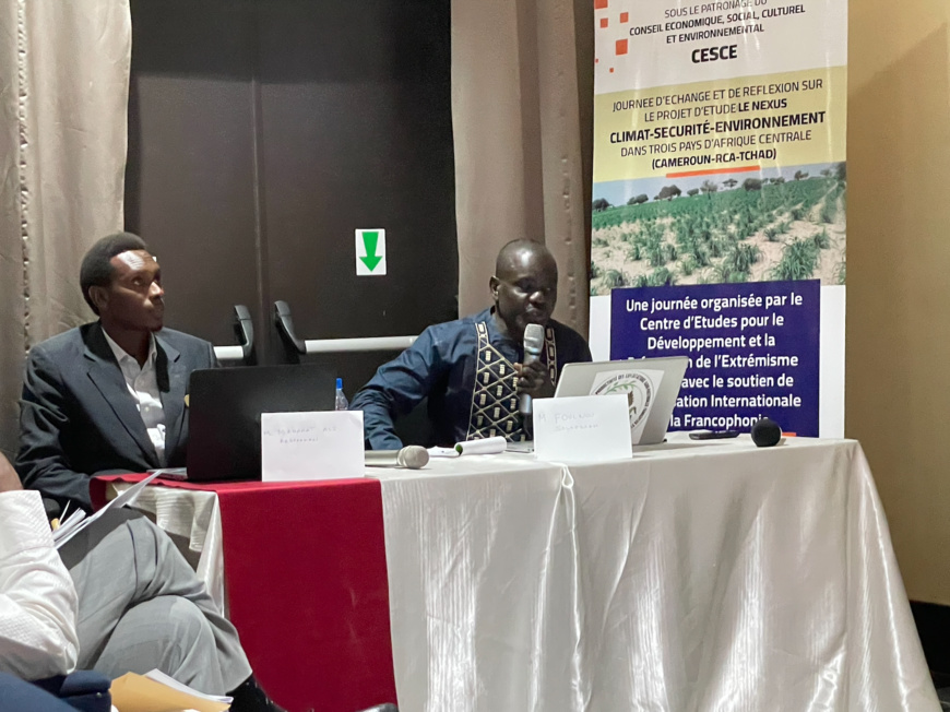 L'ingénieur en environnement Foulnou Solkissam. © D.A/Alwihda Info L'ingénieur en environnement Foulnou Solkissam. © D.A/Alwihda Info