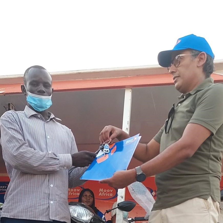 Tchad : Moov Africa récompense les gagnants de la promotion « KDO » de fin d'année