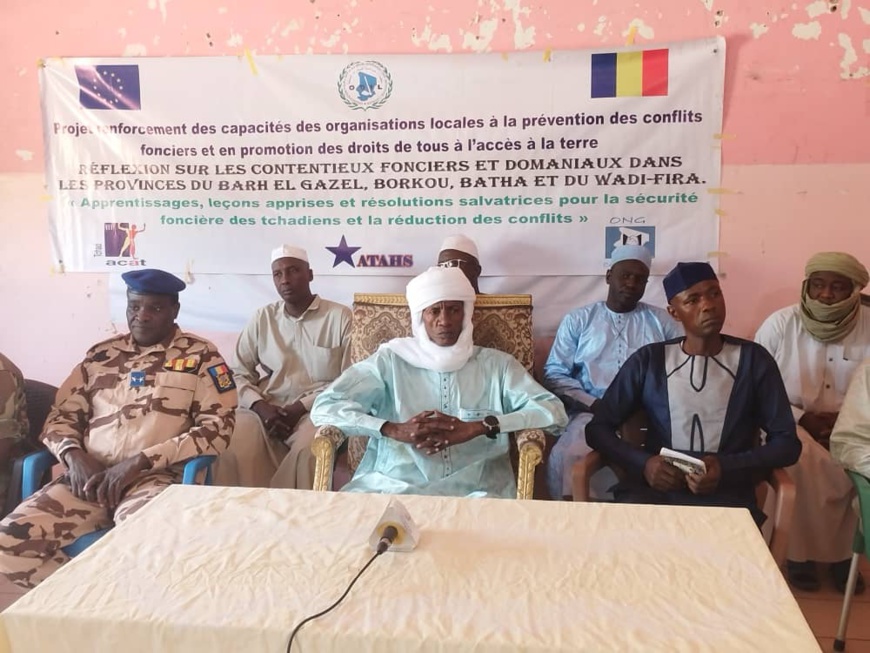 Tchad : journée de réflexion sur la question foncière et domaniale au Batha Tchad : journée de réflexion sur la question foncière et domaniale au Batha