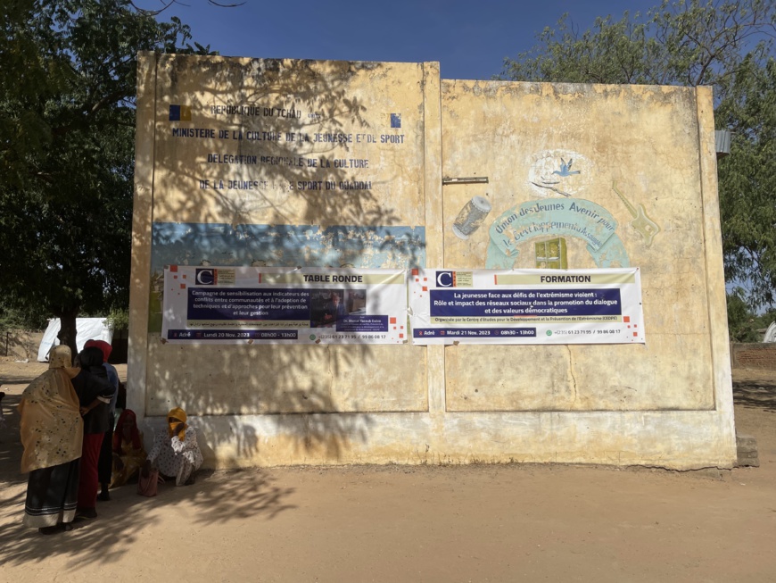Tchad : le CEDPE forme plus de 200 jeunes à Adré sur l'utilisation positive des réseaux sociaux Tchad : le CEDPE forme plus de 200 jeunes à Adré sur l'utilisation positive des réseaux sociaux
