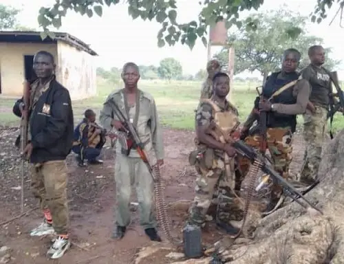 Des rebelles centrafricains. Image d'illustration
