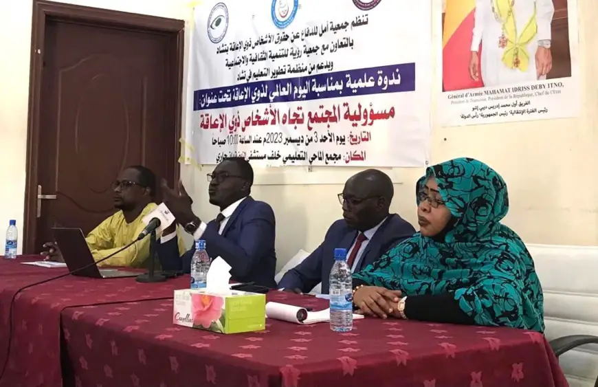 Tchad : l'association Amal et Royah débattent des défis des personnes handicapées