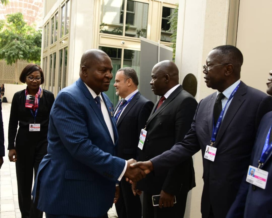 COP 28 : le pavillon de la RCA fait le plein avec la présence du président Touadera COP 28 : le pavillon de la RCA fait le plein avec la présence du président Touadera