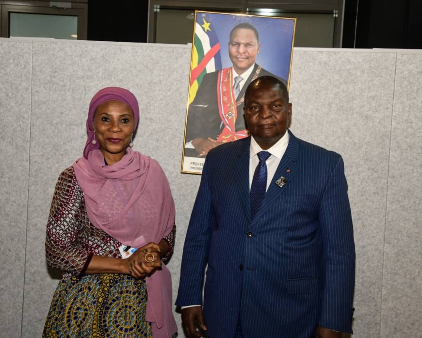 COP 28 : le pavillon de la RCA fait le plein avec la présence du président Touadera COP 28 : le pavillon de la RCA fait le plein avec la présence du président Touadera