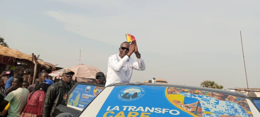 Tchad : Masra Succes, président du parti Les Transformateurs, accueilli à Moundou Tchad : Masra Succes, président du parti Les Transformateurs, accueilli à Moundou
