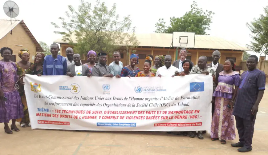 Tchad : renforcement des capacités de la société civile à Pala