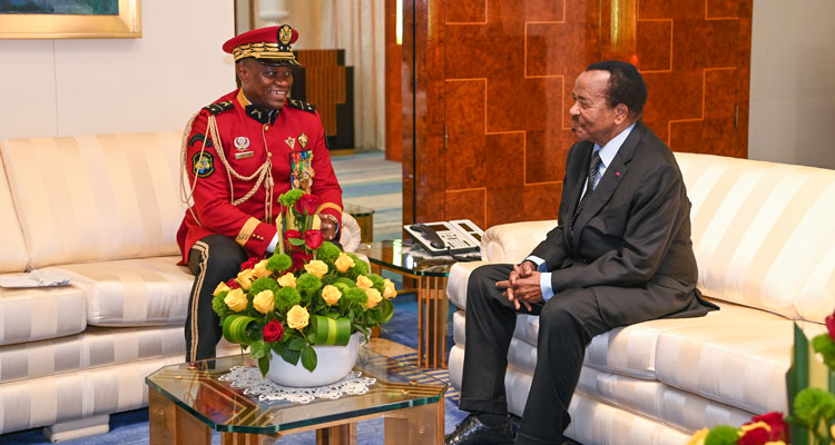 Cameroun-Gabon : Paul Biya a reçu le président de la Transition du Gabon