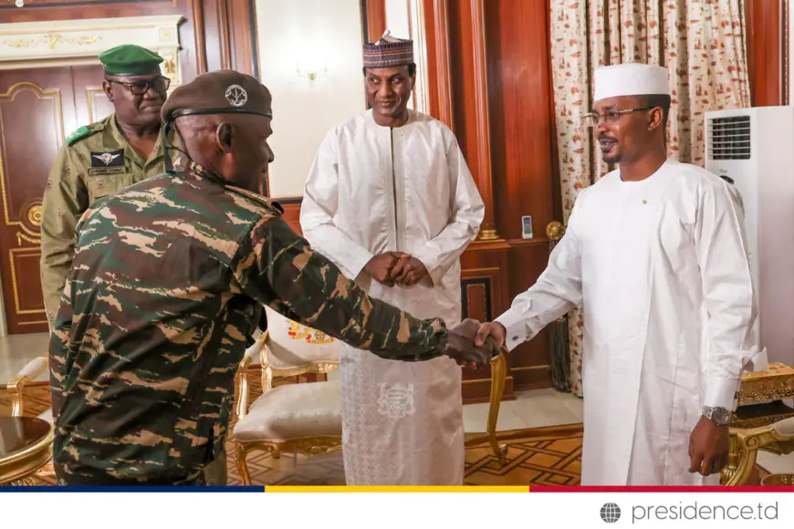Images: Présidence du Tchad et du Niger