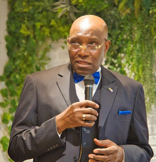 L’ambassadeur Pierre Ndzengue. L’ambassadeur Pierre Ndzengue.