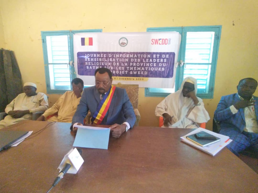 Tchad : au Batha, journée d'information des confessions religieuses sur le projet SWEDD