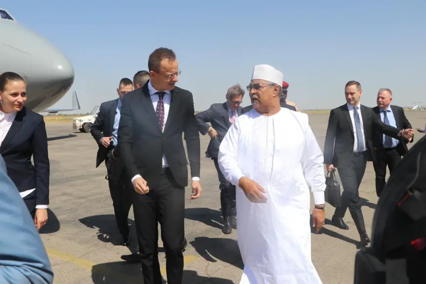 Tchad : le Ministre des Affaires Étrangères de la Hongrie en visite à Ndjamena