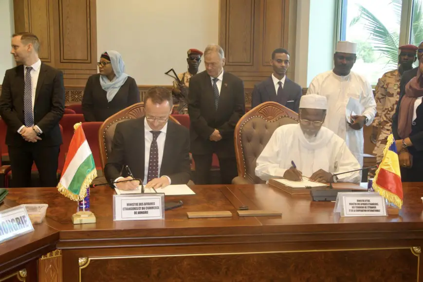 Coopération : Le Tchad et la Hongrie renforcent leur coopération dans plusieurs domaines