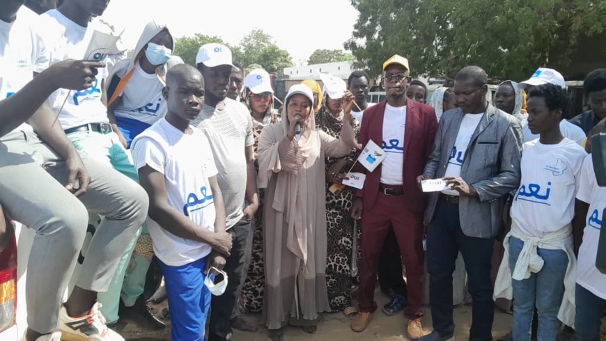 Tchad : Achta Moukhtar Difane mobilise Goz-Beida pour le référendum Tchad : Achta Moukhtar Difane mobilise Goz-Beida pour le référendum