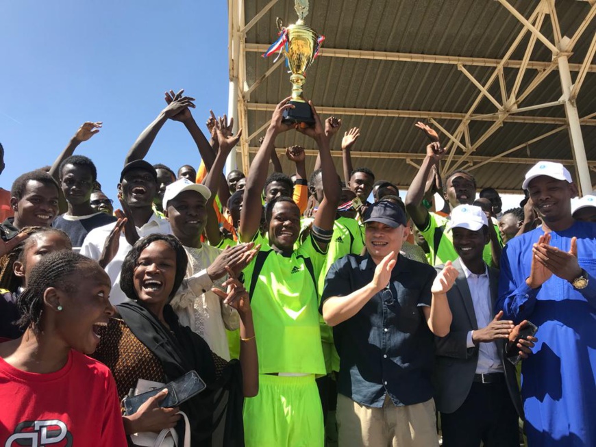 Tchad : l'Institut Confucius soutient la 2e édition du Tournoi inter-facultés de l'Université de N'Djamena Tchad : l'Institut Confucius soutient la 2e édition du Tournoi inter-facultés de l'Université de N'Djamena