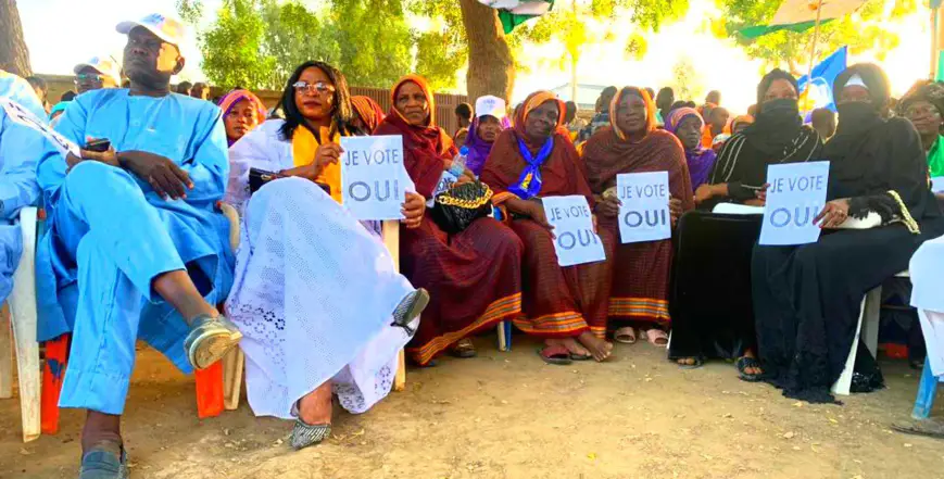 Tchad : la Coalition pour le "Oui" au référendum poursuit sa campagne dans le 9ème arrondissement de N'Djamena