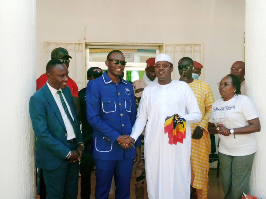 Tchad : Masra Succes visite le lycée-collège Saint Charles Lwanga à Sarh