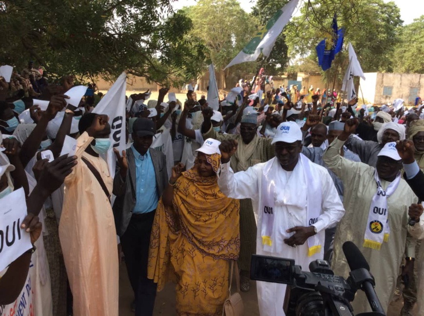 Tchad : dans le Koukou Angarana, la Coalition pour le Oui a animé un meeting Tchad : dans le Koukou Angarana, la Coalition pour le Oui a animé un meeting