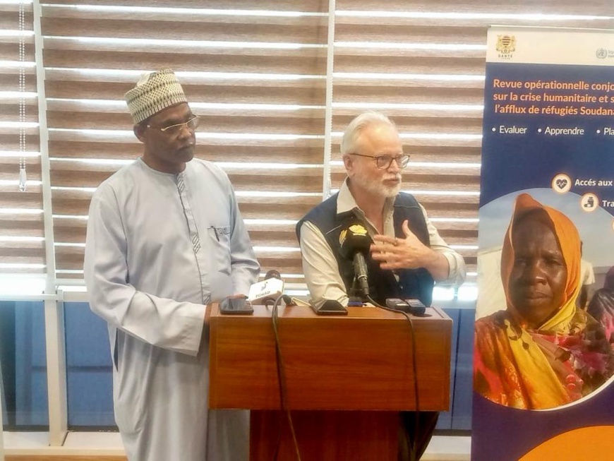 Tchad : l’OMS tient une revue opérationnelle sur la crise des réfugiés soudanais