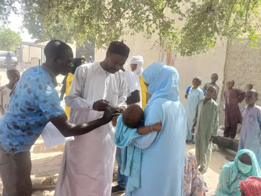 Tchad : campagne de vaccination contre la poliomyélite lancée à Bol