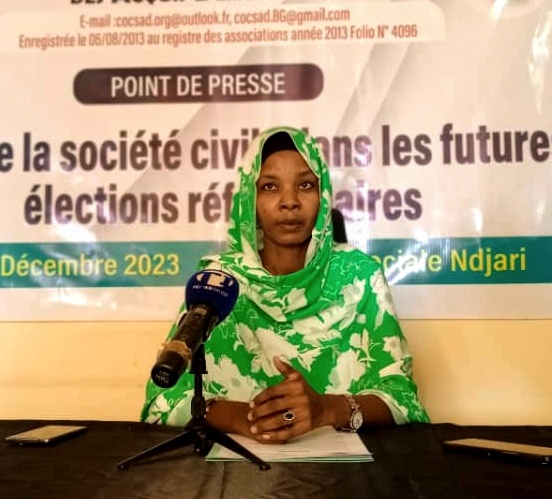 Tchad : le COSCAD met en lumière le rôle crucial de la société civile dans les élections Tchad : le COSCAD met en lumière le rôle crucial de la société civile dans les élections