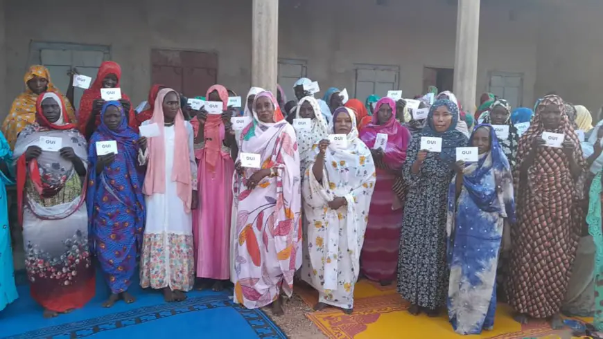 Tchad : mobilisation des femmes à Koloma en faveur de l'État unitaire