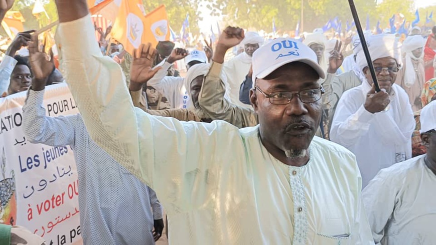 Tchad : le 2ème vice-président de l'UNDR qualifie de réussite la campagne pour le "OUI" au Ouaddaï Tchad : le 2ème vice-président de l'UNDR qualifie de réussite la campagne pour le "OUI" au Ouaddaï