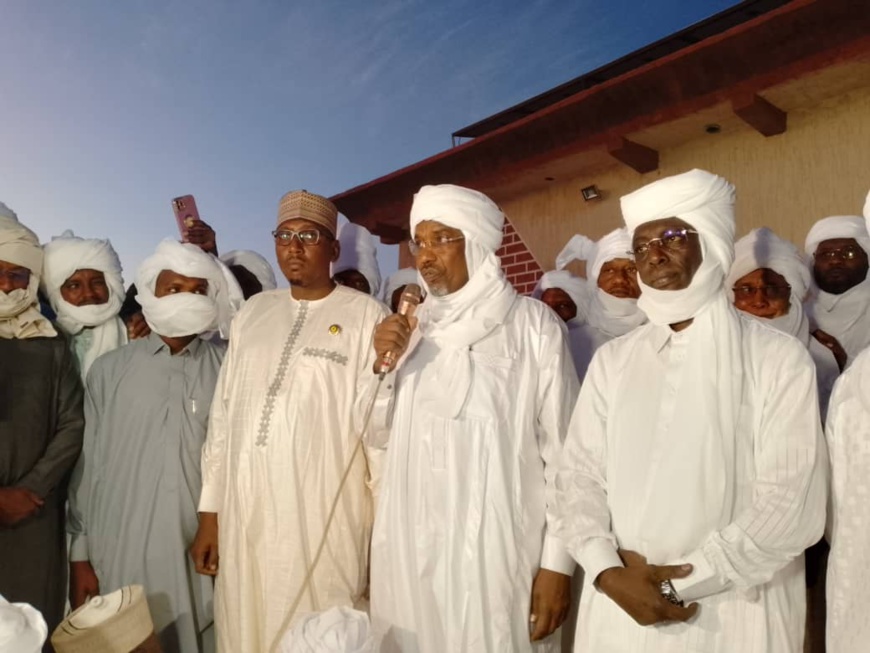 Tchad : Moussoro mobilisé pour le Oui au Référendum avec l'arrivée de la délégation d'appui Tchad : Moussoro mobilisé pour le Oui au Référendum avec l'arrivée de la délégation d'appui