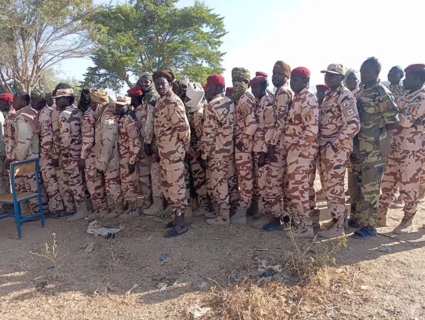 Tchad : Les forces de défense et de sécurité de Mongo participent aux consultations référendaires