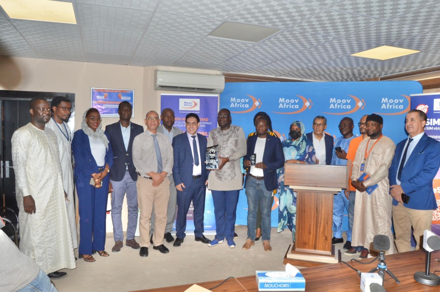 Tchad : Moov Africa couronné meilleur réseau mobile le plus rapide Tchad : Moov Africa couronné meilleur réseau mobile le plus rapide