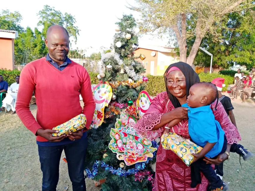 Tchad : L'ASSODEV et SOS village d'enfants célèbrent la fête de Noël avec les enfants