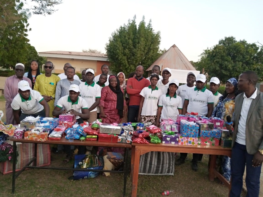 Tchad : L'ASSODEV et SOS village d'enfants célèbrent la fête de Noël avec les enfants