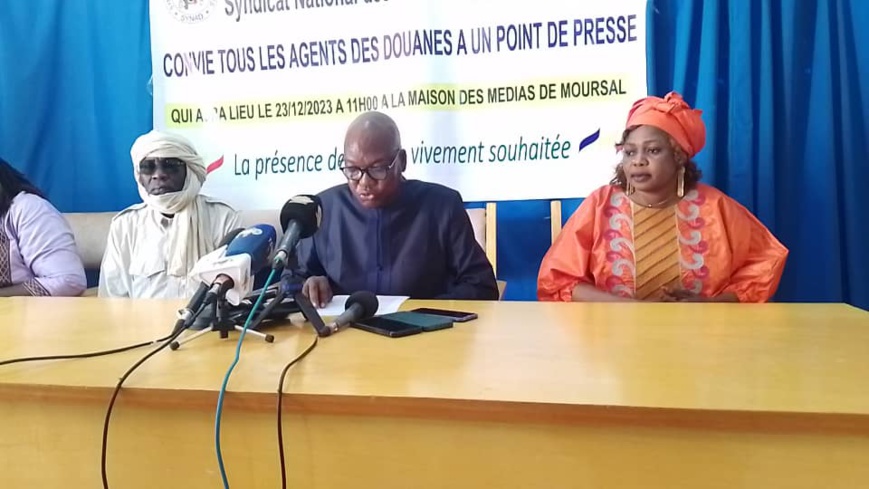 Tchad : le SYNDAD appelle à l'intervention du Président pour résoudre les problèmes de la douane